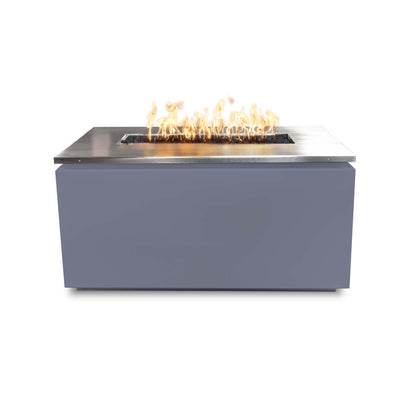 The Outdoor Plus 46" Rectangular Merona Fire Table - Powder Coated Metal-Patio Pelican