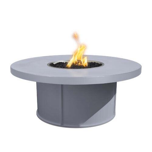 The Outdoor Plus 48" Round Mabel Fire Table - Powder Coated Metal-Patio Pelican