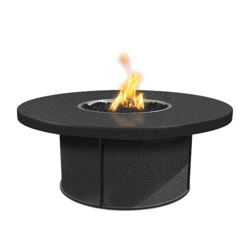 The Outdoor Plus 48" Round Mabel Fire Table - Powder Coated Metal-Patio Pelican