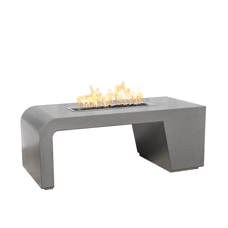 The Outdoor Plus 72" Rectangular Maywood Fire Table - Powder Coated Metal-Patio Pelican