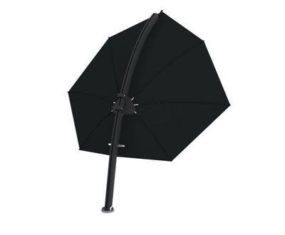 Umbrosa Icarus UX Umbrella - Full Black-Patio Pelican