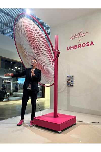 Umbrosa Karim Rashid Eclipsum Umbrella-Patio Pelican