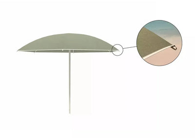Umbrosa Nata UX Plu Avena Centerpost Umbrella-Patio Pelican