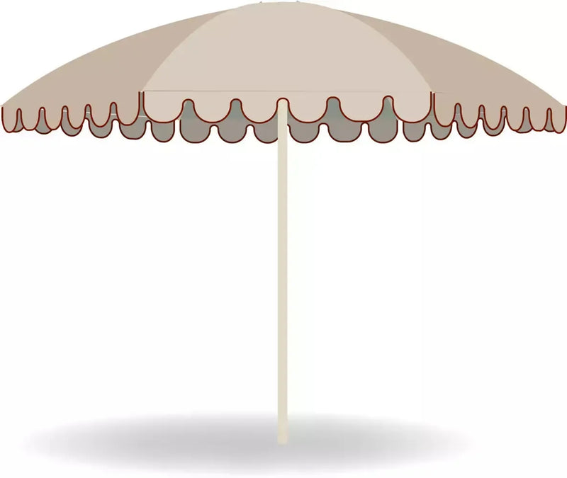 Umbrosa Nata UX Plu Avena Centerpost Umbrella-Patio Pelican
