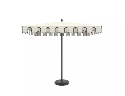 Umbrosa Nata UX Roman Canvas Centerpost Umbrella-Patio Pelican