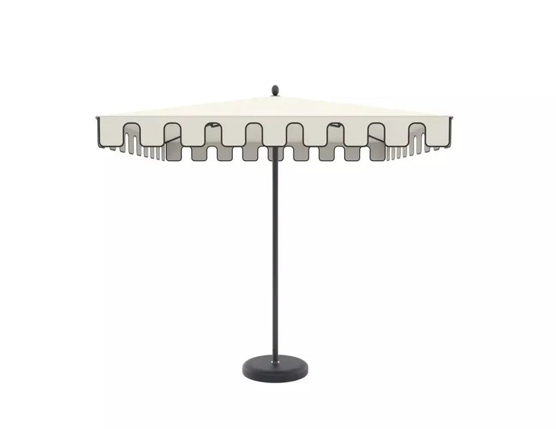 Umbrosa Nata UX Roman Canvas Centerpost Umbrella-Patio Pelican