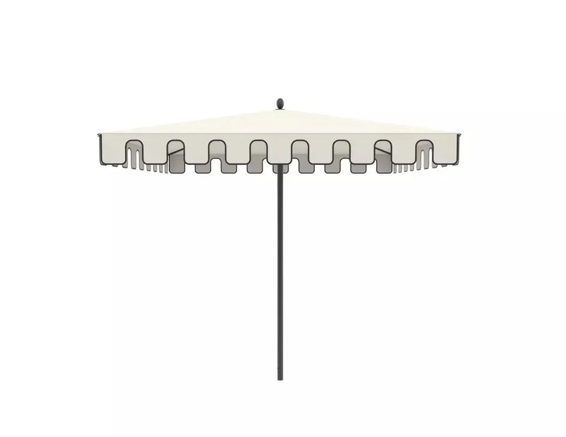 Umbrosa Nata UX Roman Canvas Centerpost Umbrella-Patio Pelican