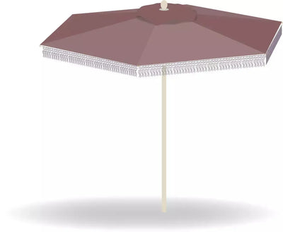 Umbrosa Nata UX Zen Terra Centerpost Umbrella-Patio Pelican