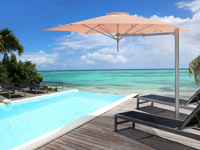 Umbrosa Paraflex Mono Cantilever Umbrella - Round-Patio Pelican