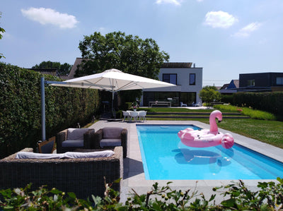 Umbrosa Paraflex Mono Cantilever Umbrella - Square-Patio Pelican