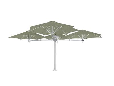 Umbrosa Paraflex Multi 4 Round Umbrella-Patio Pelican
