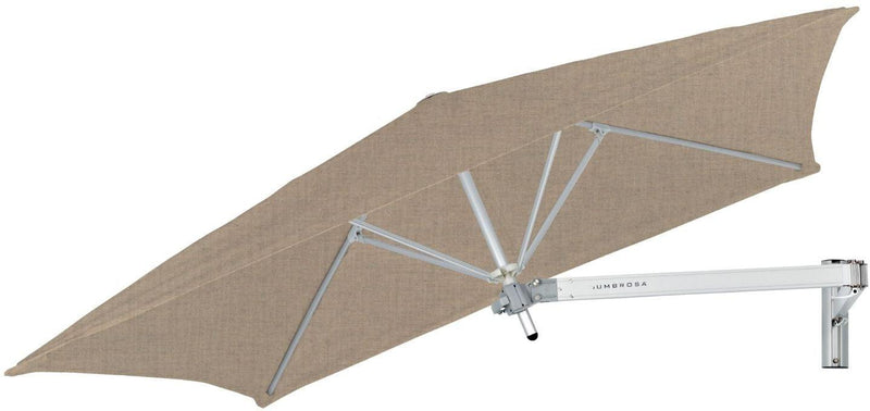 Umbrosa Paraflex Wall Mounted Square Umbrella-Patio Pelican