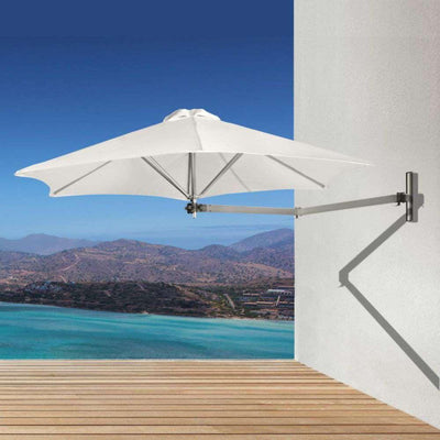 Umbrosa Paraflex Wall Mounted Umbrella - Round-Patio Pelican