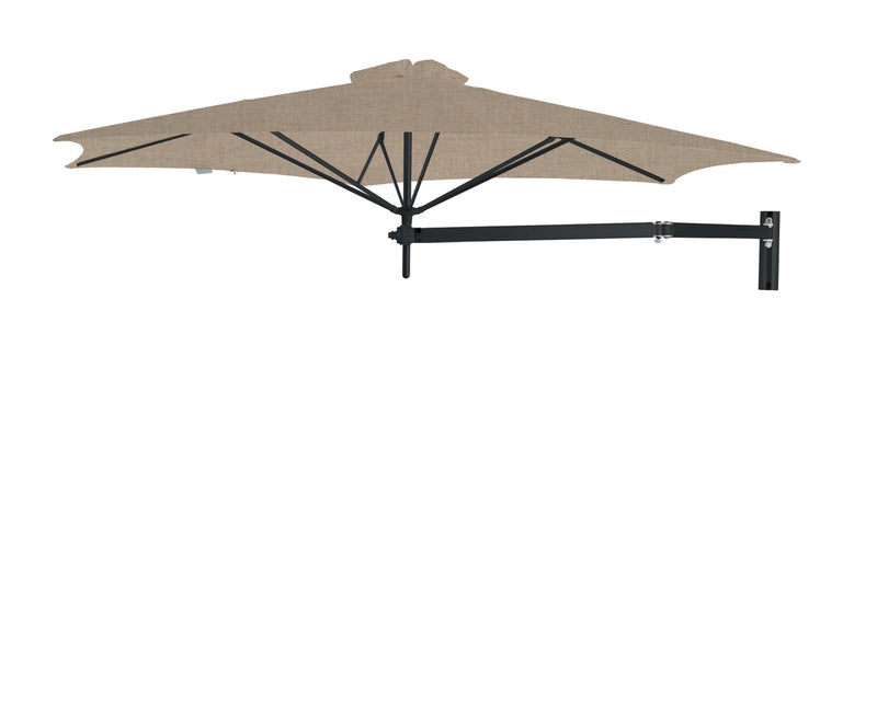 Umbrosa Paraflex Wall Mounted Umbrella - Round-Patio Pelican