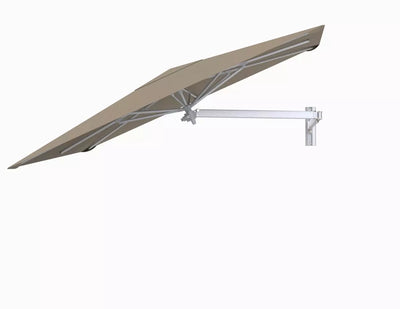Umbrosa Paraflex Wall Mounted Umbrella - Square-Patio Pelican