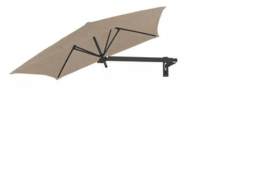 Umbrosa Paraflex Wall Mounted Umbrella - Square-Patio Pelican