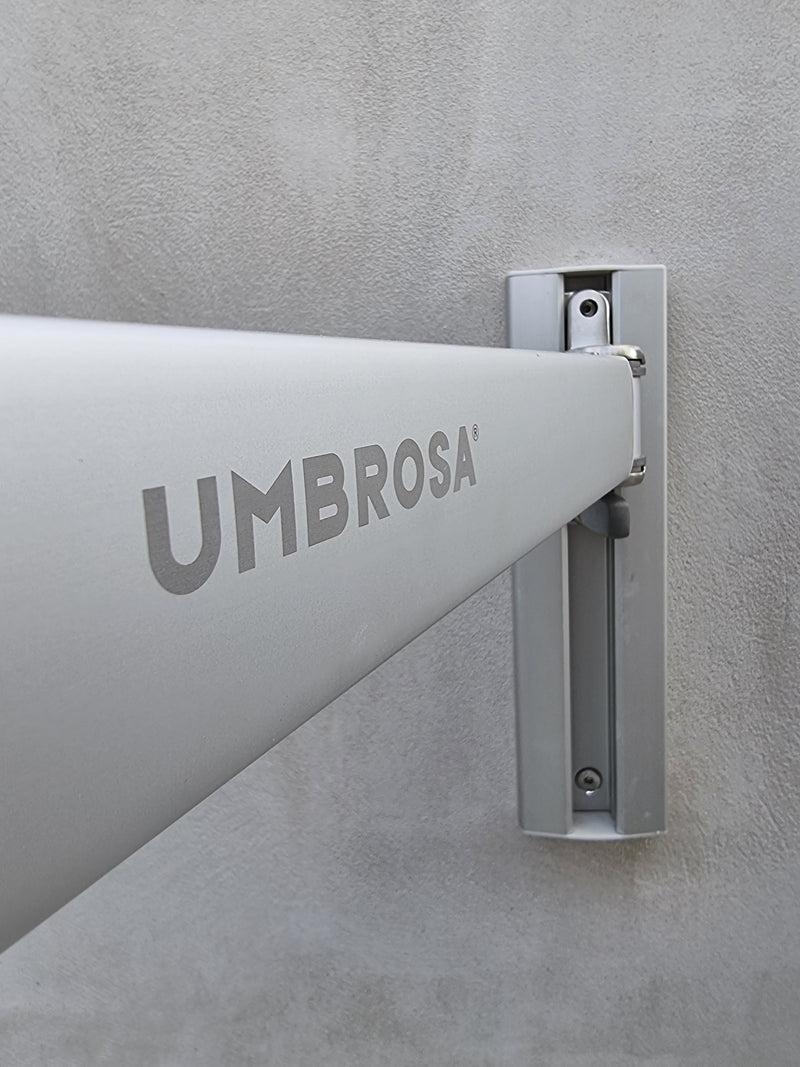 Umbrosa Paraflex Wall Mounted Umbrella - Square-Patio Pelican