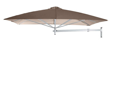 Umbrosa Paraflex Wall Mounted Umbrella - Square-Patio Pelican
