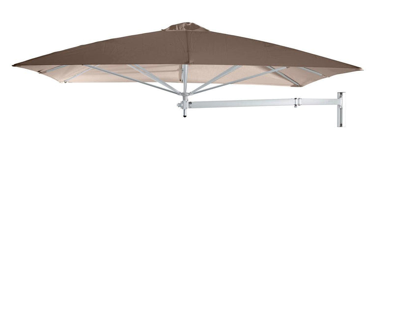 Umbrosa Paraflex Wall Mounted Umbrella - Square-Patio Pelican