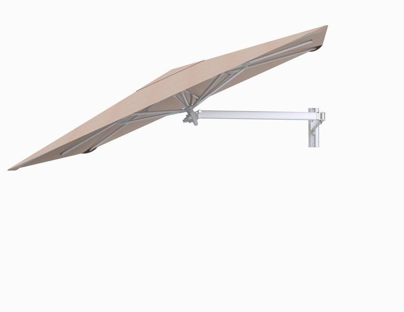 Umbrosa Paraflex Wall Mounted Umbrella - Square-Patio Pelican