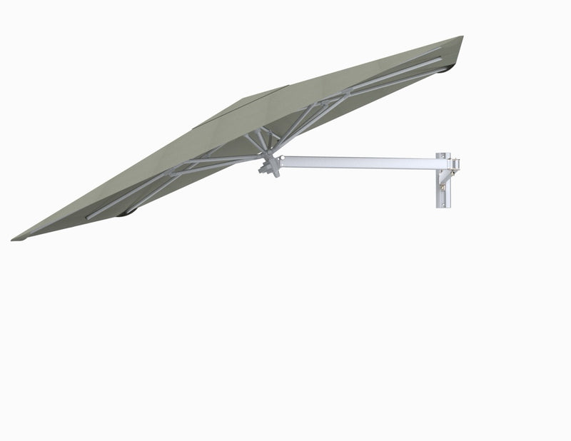 Umbrosa Paraflex Wall Mounted Umbrella - Square-Patio Pelican