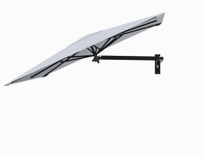 Umbrosa Paraflex Wall Mounted Umbrella - Square-Patio Pelican