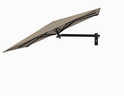 Umbrosa Paraflex Wall Mounted Umbrella - Square-Patio Pelican