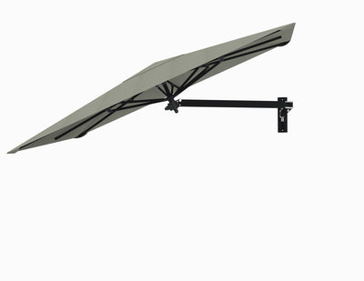 Umbrosa Paraflex Wall Mounted Umbrella - Square-Patio Pelican