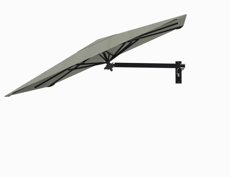 Umbrosa Paraflex Wall Mounted Umbrella - Square-Patio Pelican
