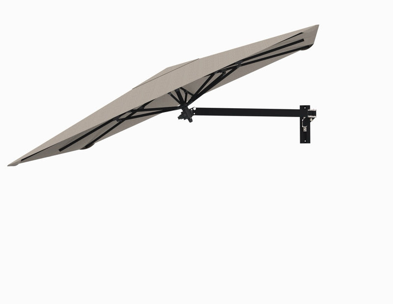 Umbrosa Paraflex Wall Mounted Umbrella - Square-Patio Pelican