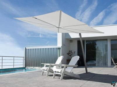 Umbrosa Spectra Forward 80° Cantilever Umbrella-Patio Pelican