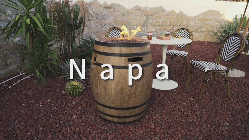 Elementi Napa Barrel Fire Pit