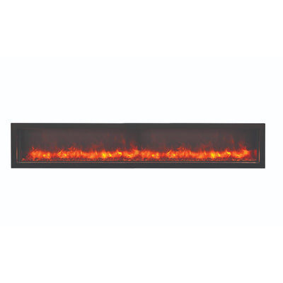 Amantii 50" Panorama Deep Smart Indoor/Outdoor Built-in Electric Fireplace-Patio Pelican