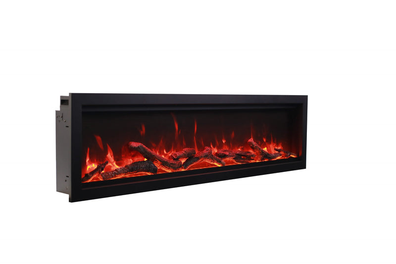 Amantii 50" Symmetry Smart Built-In Electric Indoor/Outdoor Fireplace-Patio Pelican