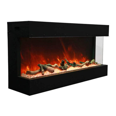 Amantii 50" Tru View XL Deep Smart Electric Indoor/Outdoor Fireplace-Patio Pelican