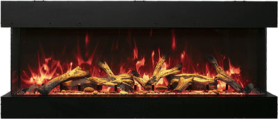 Amantii 60" Tru View XL Deep Smart Electric Indoor/Outdoor Fireplace-Patio Pelican