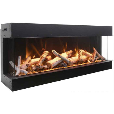 Amantii 60" Tru View XL Deep Smart Electric Indoor/Outdoor Fireplace-Patio Pelican