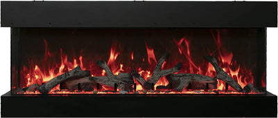 Amantii 60" Tru View XL Deep Smart Electric Indoor/Outdoor Fireplace-Patio Pelican