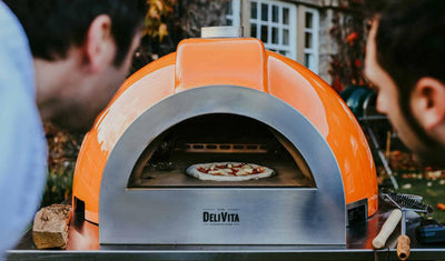 DeliVita Pro Gas/Wood-Fired Pizza Oven-Patio Pelican