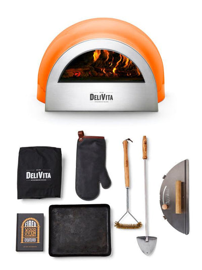 DeliVita Wood-Fired Pizza Oven - Chef's Collection-Patio Pelican