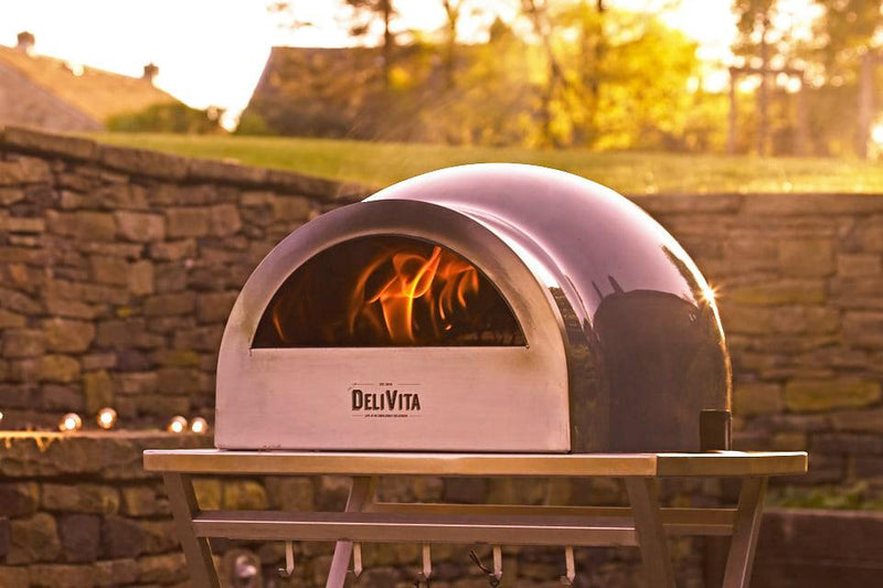DeliVita Wood-Fired Pizza Oven - Deluxe Complete Collection-Patio Pelican