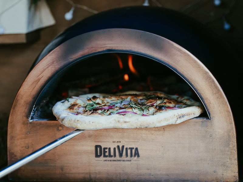 DeliVita Wood-Fired Pizza Oven - Deluxe Complete Collection-Patio Pelican