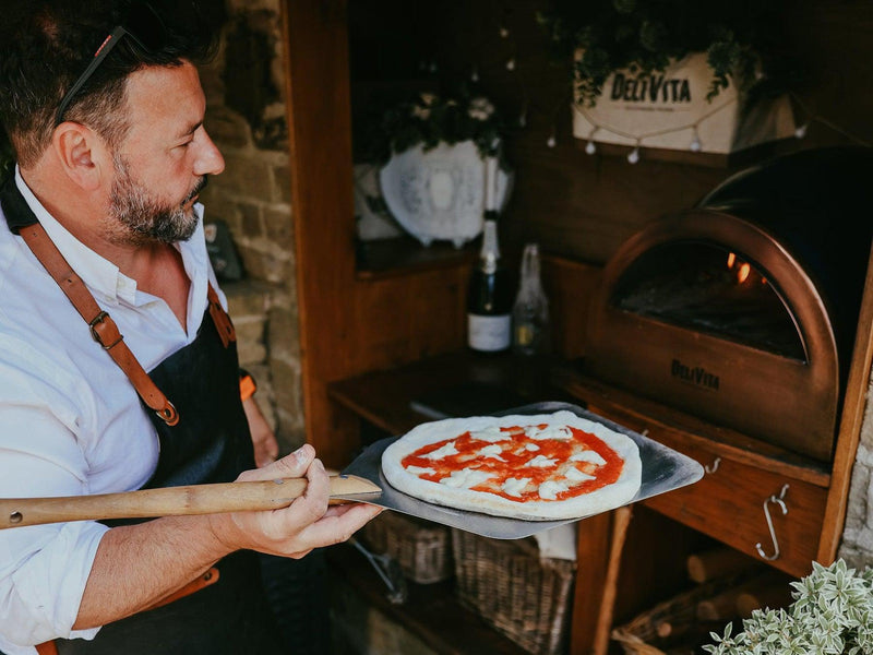 DeliVita Wood-Fired Pizza Oven - Deluxe Complete Collection-Patio Pelican