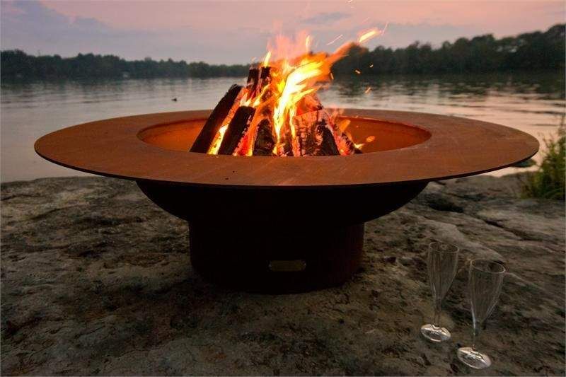 Fire Pit Art Magnum with Lid-Patio Pelican