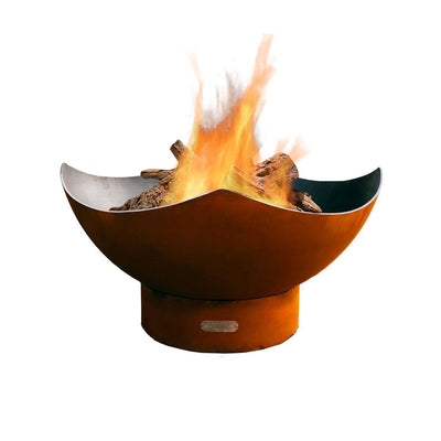 Fire Pit Art Manta Ray-Patio Pelican