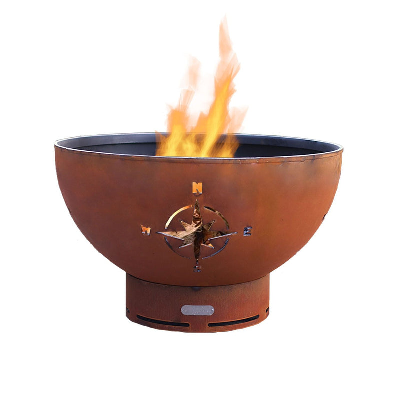 Fire Pit Art Navigator-Patio Pelican