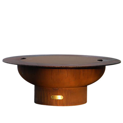 Fire Pit Art Saturn with Lid-Patio Pelican