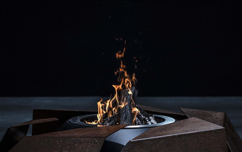 GlammFire Stravaganza - Firewood/Charcoal Fire Pit-Patio Pelican