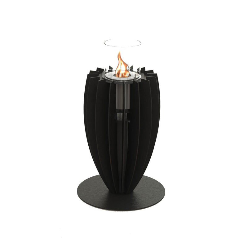 GlammFire Tuli - Floor Mounted Bioethanol Fireplace-Patio Pelican