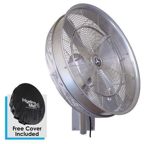 HydroMist 24" Shrouded Oscillating Fan with Corded Control-Patio Pelican